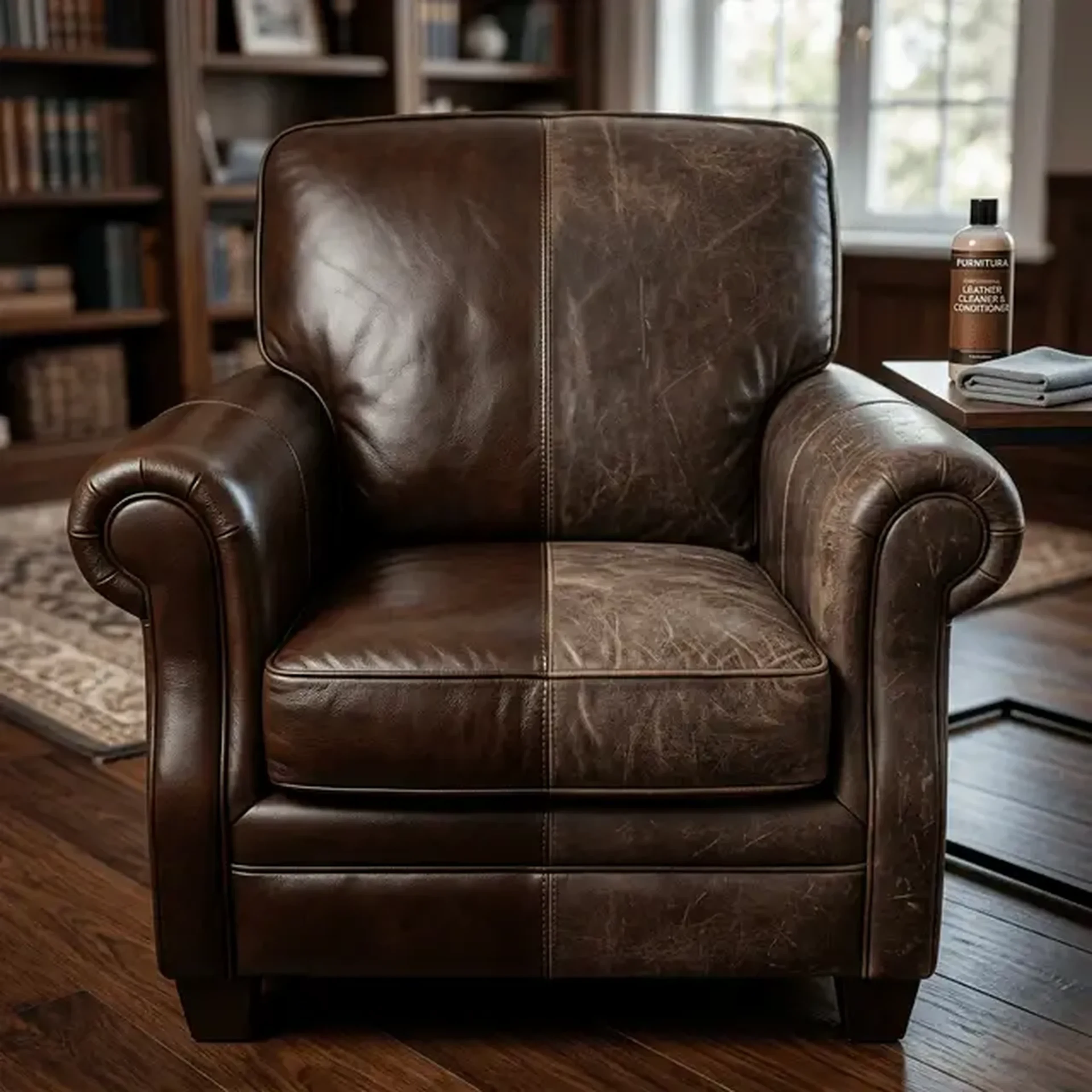 Nettoyage et Hydratation de Meubles en Cuir